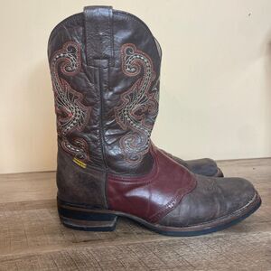 Chavez Boots men’s US 8.5 Leather Western Cowboy Ranch Rodeo boots